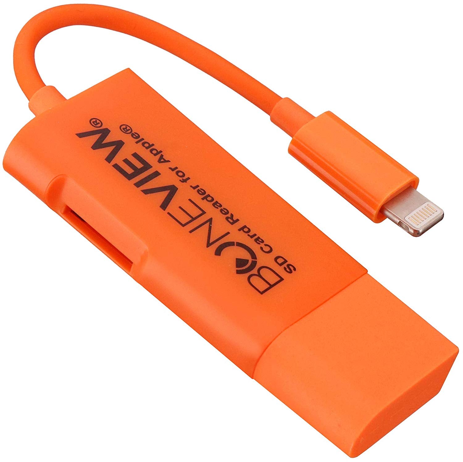 BoneView Memory Card Reader for Apple iOS iPhone & iPad