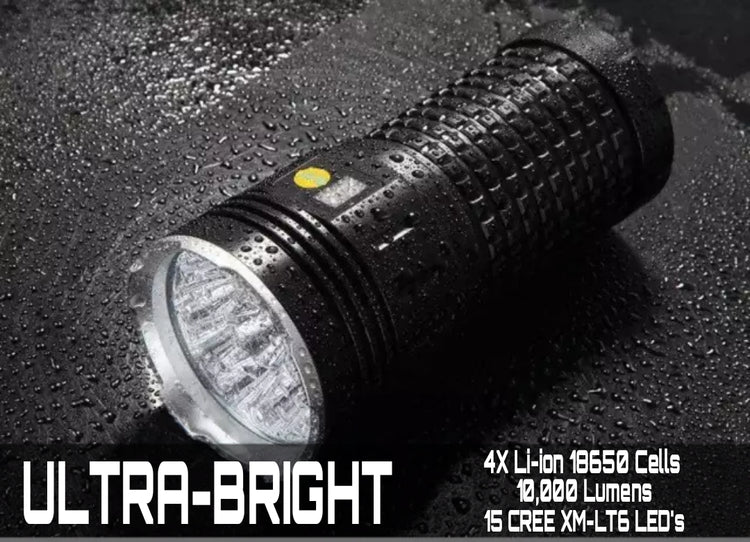 BoneView TRACKER Spotlight | Ultra-Bright Portable & Lithium Powered Flashlight