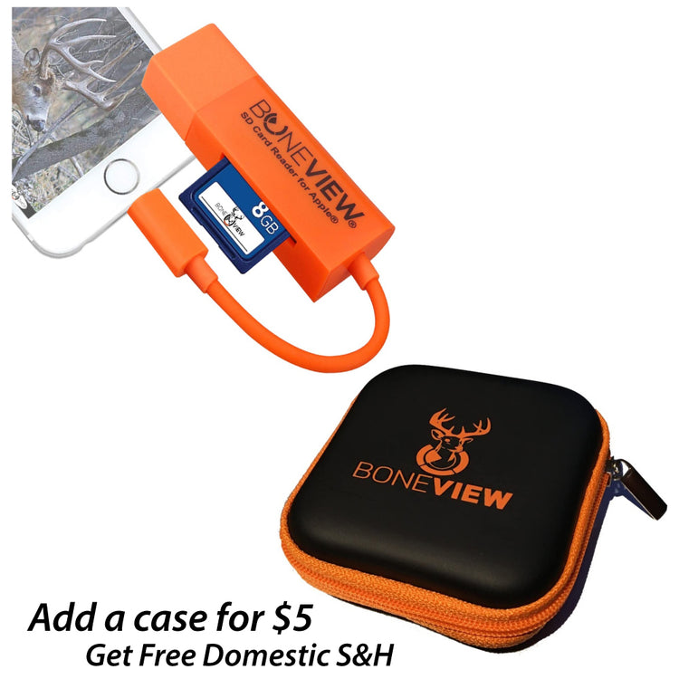 BoneView Memory Card Reader for Apple iOS iPhone & iPad